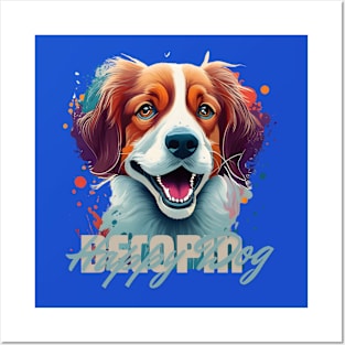 DECOPIN Happy Dog Posters and Art